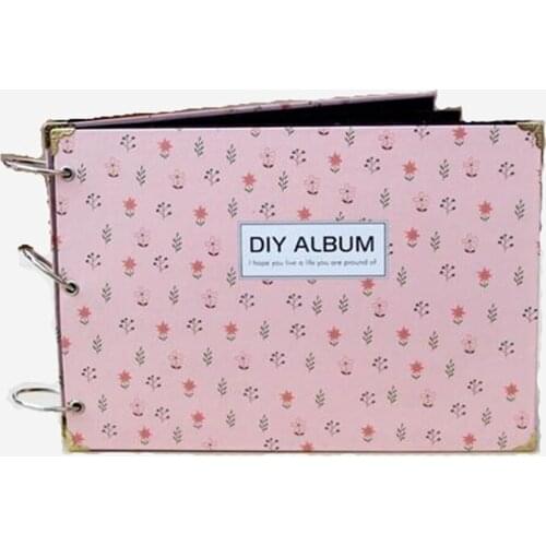 10 Inch Diy Photo Album Loose-leaf Scrapbook Paper Crafts Memory Scrapbooking DIY Handmade Corver Photograph Holder Lovers Home