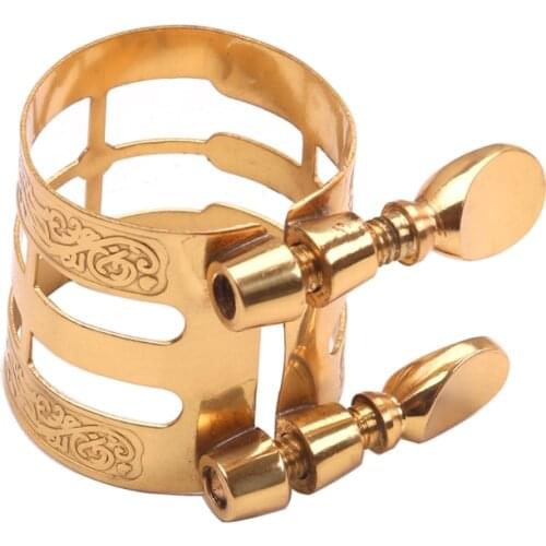 Y1UC Alto Saxophone Mouthpiece Ligature Gold