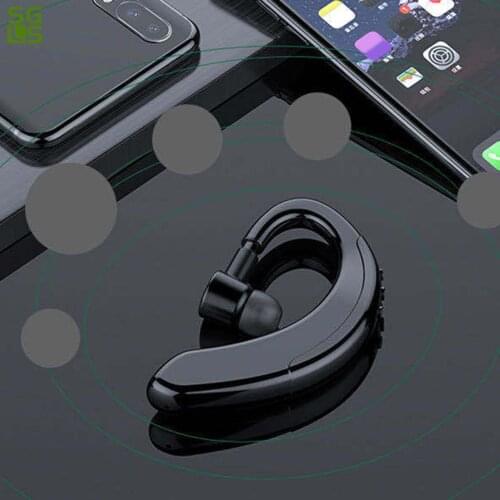 Fone Fashion For Driving Business Bluetooth 5.0 Wireless Headset Ear-Mounted Earphone with Long Standby For Xiaomi Huawei Iphone