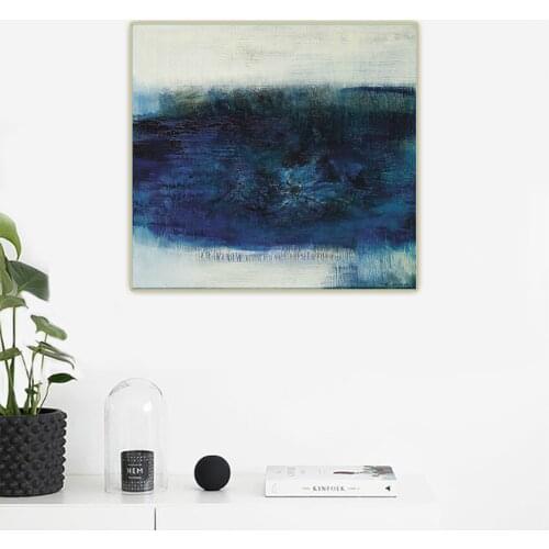 Citon Zao Wou-Ki《15.7.68 (1968)》Canvas Oil Painting Abstract Artwork Poster Picture Backdrop Modern Wall Decor Home Decoration