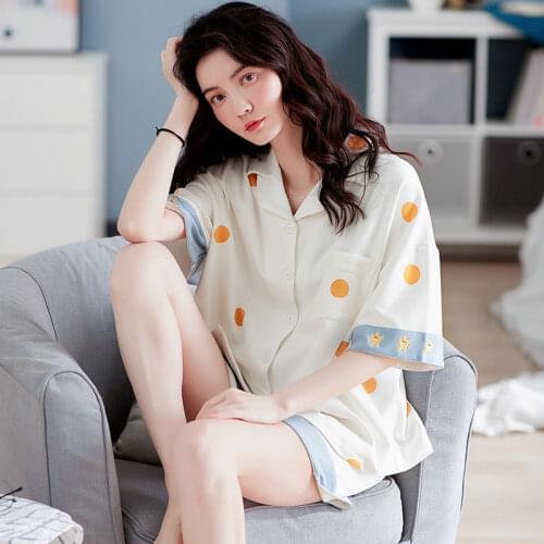 FIRSTHOME Women's Cotton Pajamas