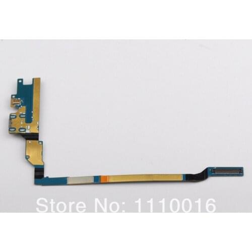 Brand New High Quality USB Charging Port Flex Cable for Samsung Galaxy S4 i9500 i9505, Free Shipping