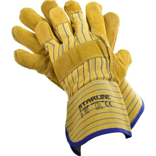 Starline Rough Work, Reinforced Welder Leather Oven Gloves, E-021-Sr