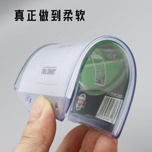 Wholesale Custom Clear Credential Thickened Storage 2-Cards Protector with Lanyard for School Office Badge Pass ID Name Holder