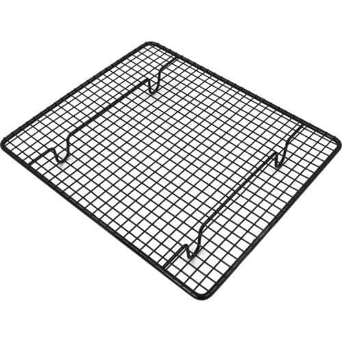 Stainless Steel Wire Rack Cake Cooling Tray Food Rack Oven Kitchen Baking Pizza Bread Barbecue Cookie Biscuit Holder Shelf