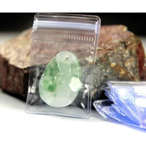 Transparent Jewelry Storage Book 10pcs High Clear Small Plastic Gifts Jewelry Zip-lock Bag Reclosable Packaging Bag