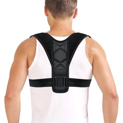 Adjustable Spine Posture Corrector Back Support Shoulder Back Posture Correction Belt Postural Brace Fixer Tape For Women Man