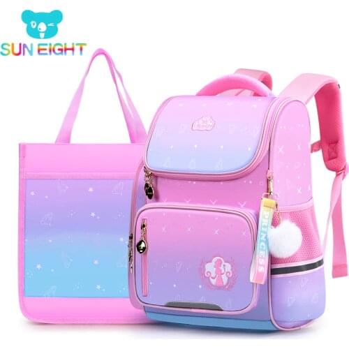 SUN EIGHT Princess Kid Backpacks School Bags for Girls School Bag Children Backpack Kids Bags mochilas