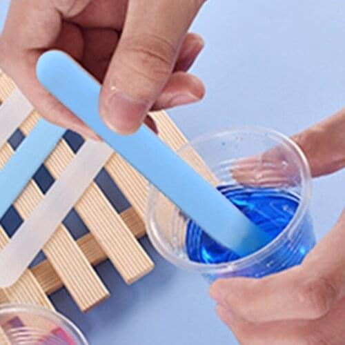 Silicone Stir Stirring Rod for Mixing Resin Epoxy Liquid Paint Reusable Resin Tools DIY Crafts Mixing Stirer