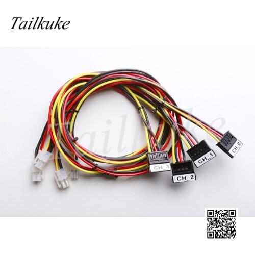 2pcs/lot MRT PC3000 Universal Power Cord 4 Core 5A with Logo ATA0123