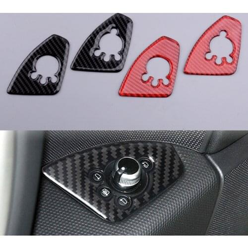 Interior Door Lock Button Cover Trim Fit for Audi TT 8N 8J Mk1 Mk2 Mk3 TTRS 2008 2009 2010 2011 2012 2013 2014 Left Hand Drive