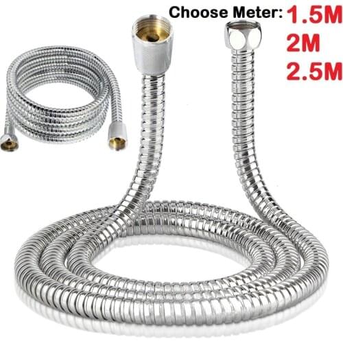 High Quality Shower Hose Pipes Fittings Shower Holder Water Pipe For Bath Stainless Steel Shower Head Bathroom Accessories