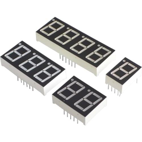 0.56 inch 7 Segment 1bit 2bit 3bit 4bit Digital Tube Red Common Cathode LED Digit Display