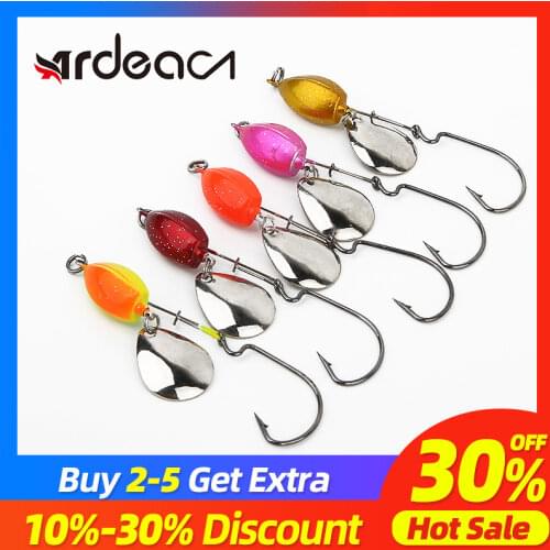Ardea skirt jig spoon 1pcs 55mm14.8g Hook Rotate Swimbait Sequins trout Artificial Vibrations jigging Baitfishing Fishing Tackle