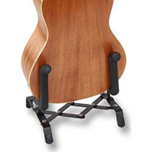 1pc Ukulele Violin Universal Guitar Stand Space-saving Violin Black