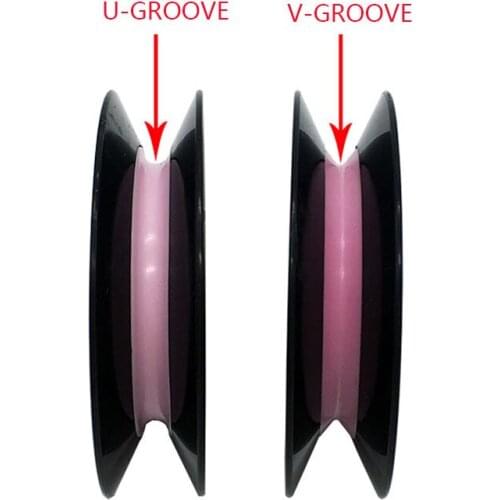 1001 Plastic and ceramic composite guide wheel pulley