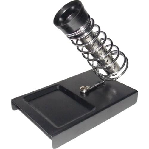 130MM*86MM*17MM Portable Simple Metal Electric Soldering Iron Stand Support Station Resistance Frame For Electrical Working Tool