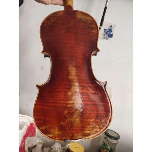 4/4 Violin Stradi model 1716 maple back antique old style violin