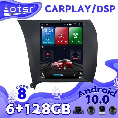 Android For KIA K3 2013 - 2015 2016 - 2018 Tesla Car Radio GPS Navigation Multimedia Video Player Auto Audio Stereo Head Unit CD