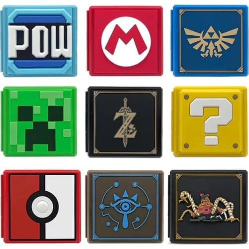 12 in 1 Game Card Case for Nintend Switch NS Joy-con Console Store Game Micro SD Cards Premium Box Nintend Switch Accessories
