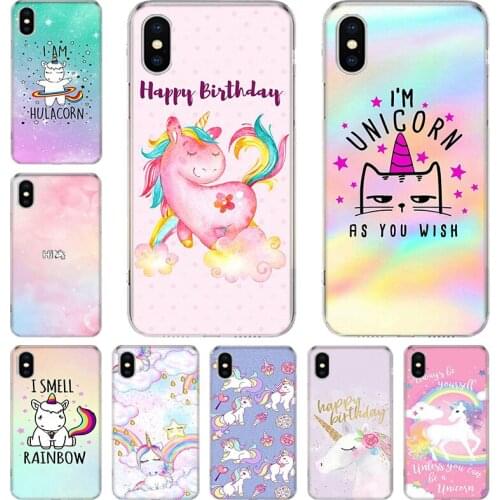 Hippo Unicorn Horse Phone Case For Iphone 12 Mini 11 Pro XS Max XR X 8 7 6 6S Plus SE 2020 5 5S SE Cover Shell Coque
