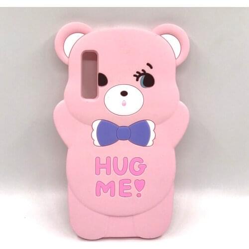 Coque For Samsung A7 2018 Case A750 Cute 3D Bear Silicone Cover Soft Phone Case For Samsung Galaxy A7 2018 A750 SM-A750F Hoesje