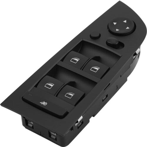Black Plastic Electric Master Power Window Switch 61319217332 Fit For BMW E90 E91 318i 320i