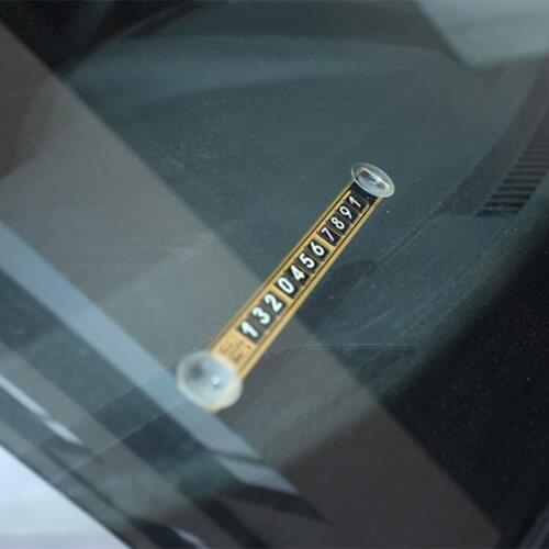 Temporary Parking Card For Renault Koleos For Samsung QM6 Accessories