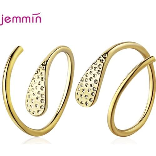 Fashion New 925 Sterling Silver Round Spiral Hoop Earrings for Women Girls Lady Gift Best Quality Jewelry Free drop shipping