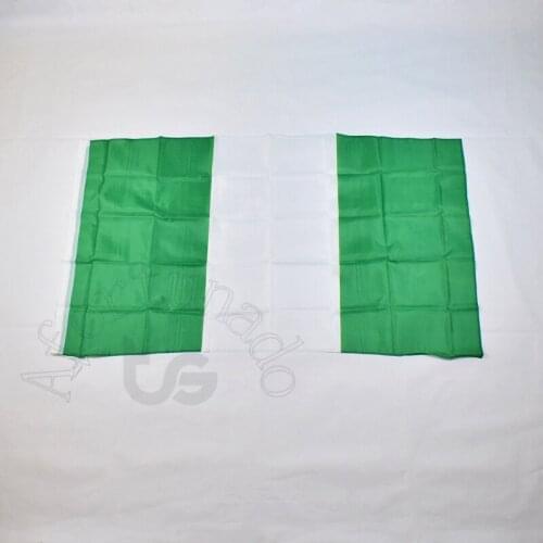 Nigeria Nigerian 90*150cm flag Banner 3x5 Foot National flag for meet,Parade,party.Hanging,decoration