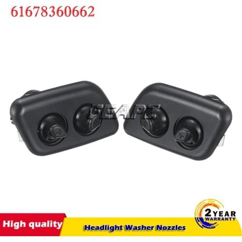 New Left & Right Headlight Washer Nozzles For BMW E39 525i 525iT 528i 528iT 530i 540i 540iT M5 61678360661 61678360662