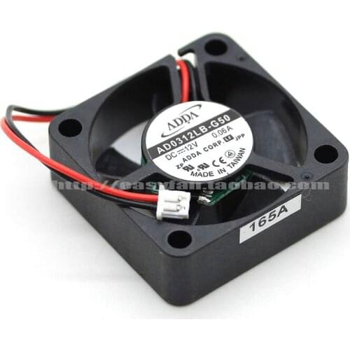 ADDA AD0312LB-G50 DC 12V 0.06A 30x30x10mm Server Cooling Fan