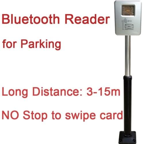 RFID bluetooth Long Range Sensor Reader for vehicle car parking access control reading range MAX 15 meters RF and IR reader