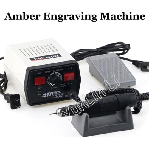 Teeth Grinding Machine 204+102L Jewelry Tools Milling Wood Jade Carving Machine Jewelry Polishing and Engraving