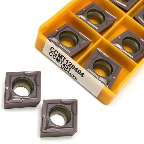 CCMT120404 VP15TF Carbide inserts External Turning Tool Metal lathe tool CNC Turning insert Cutting tool Steel processing