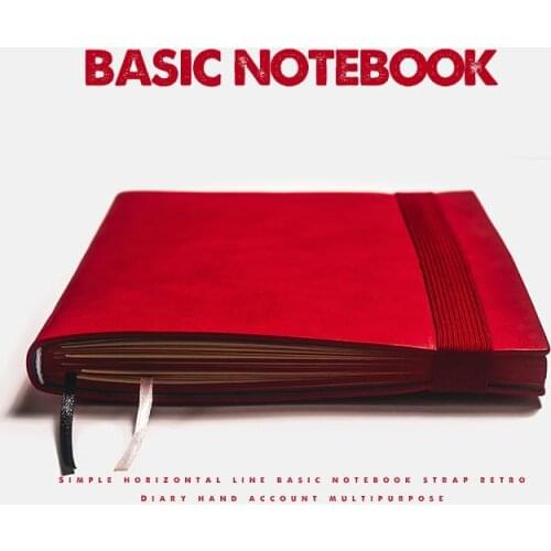 Retro Soft PU Cover A5 A6 Grid Bullet Dotted Notebooks Diary Journals Thick Agenda Planner School Office Stationery Supplies