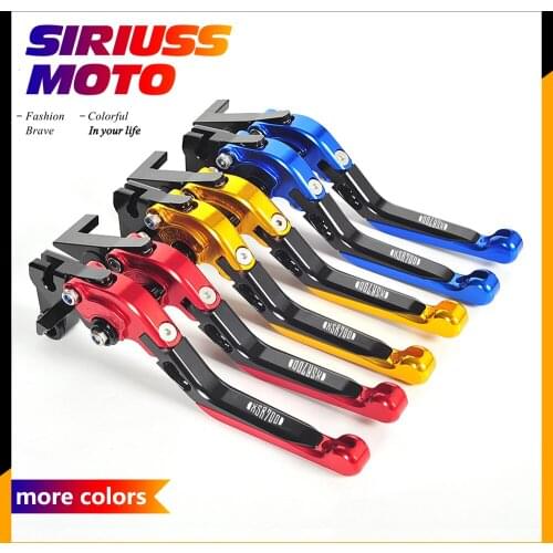All CNC Aluminum Motorcycle Foldable Lever Motocross Brake Clutch Levers Case for Yamaha XSR700 XSR 700 ABS 2016