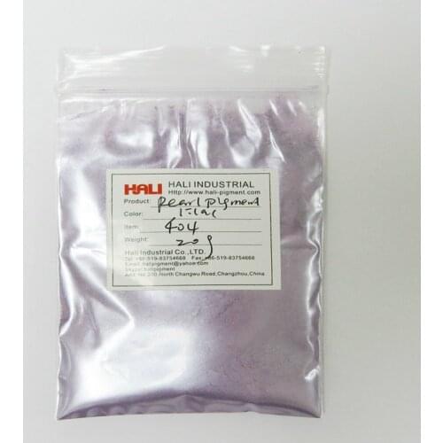 Pearl pigment, pearlescent pigment, mica powder pigment,nail powder, item:404, color:lilac, 20 gram a lot, free