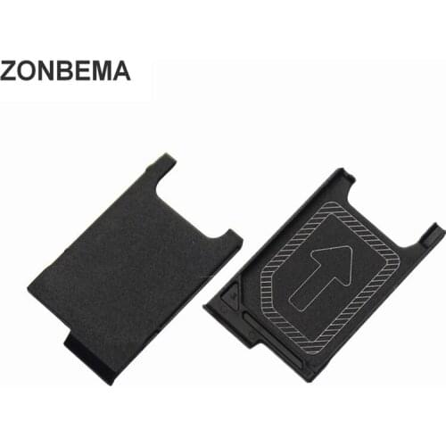 ZONBEMA 5pcs For Sony Xperia Z3 Compact mini M55W M55T M55U D6653 New Sim Card Holder Slot Tray