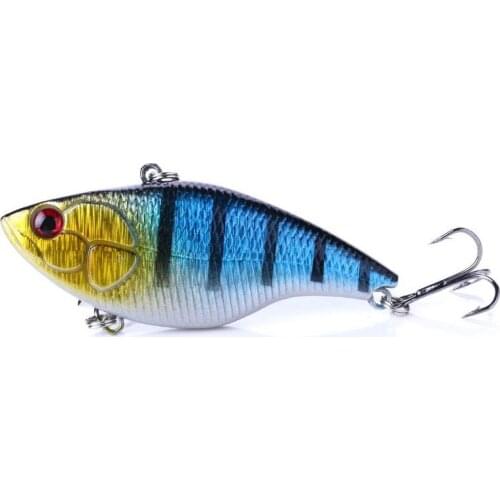 1PC Vibration Sinking VIB Fishing Lure 7.2cm 18g Lipless Crankbait Artificial Hard Bait All Depth Winter Pike Bass Winter Tackle