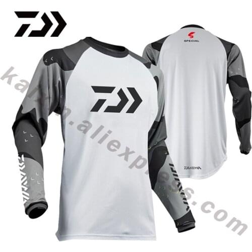 DAIWA 14 Style 2022 New Style Fishing Clothing XS-5XL Size Daiwa Clothing Fishing Shirt Anti-UV Fishing Clothes DAWA Camisas