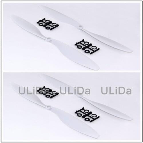 2 Pairs/4cs 10x4.5" 1045 CW CCW Nylon Propeller F Hex rotor Hexa Multi Copter