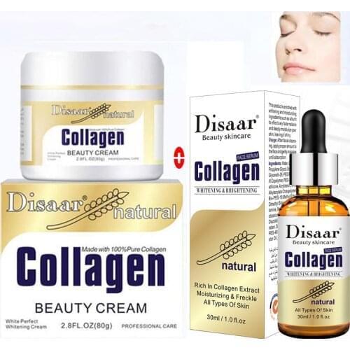 80g Disaar Collagen Power Lifting Serum Face Cream Skin Care Whitening Moisturizing Anti-aging Anti Wrinkle Korean Facial Cream