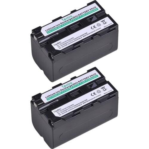 5200mAh 2PCS NP-F750 NPF750 NP F750 F730 F770 Battery for Sony NP F960 F970 NP-F770 F550 CCD-TRV58 TRV110K TRV26E HVR-Z1 V1J z1
