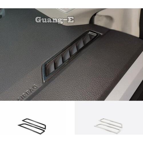 Car Front Air Conditioning Outlet Vent Styling Garnish Cover Frame Trim For Volkswagen VW Polo Hatchback 2019 2020 2021 2022