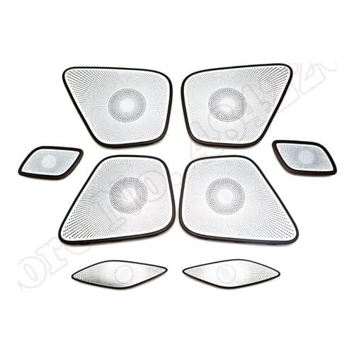 Auto Car For Mercedes Benz A-Class W177 A200 A220 2019 - 2021 Door Audio Speaker Panel Trim Cover Loudspeaker Midrange Lid