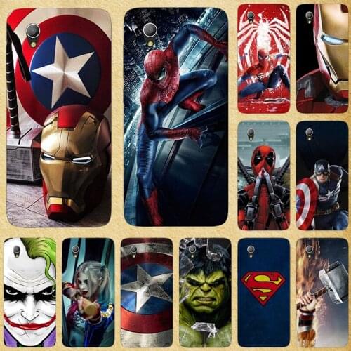Super Hero Phone Case Cover For Alcatel 1 5033D Case Soft Silicone TPU Back Cover For Alcatel1 5033 Case Bags For Alcatel 1 2019