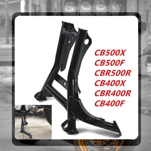 For HONDA CB500X CB500F CBR500R CB400X CBR400R CB400F Motorcycle Large Bracket Pillar Center Parking Stand Firm Holder Support
