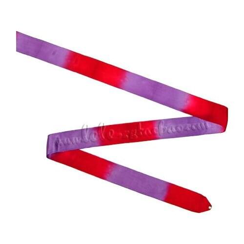 Two color Rhythmic Gymnastics Ribbon