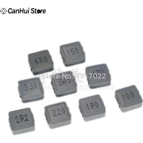 10pcs SMD Power Inductors 0520 1UH 2.2UH 3.3UH 4.7UH 6.8UH 10UH Chip Inductor 0520 5*5*2 1R0 2R2 3R3 4R7 6R8 100 Hot New 5x5x2